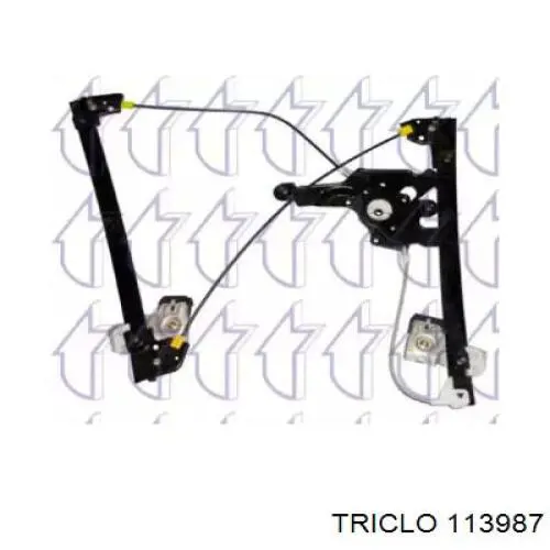 Механизм стеклоподъемника двери передней левой 113987 Triclo