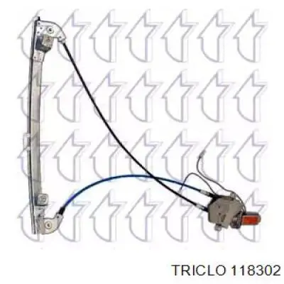 Механизм стеклоподъемника двери передней правой 118302 Triclo