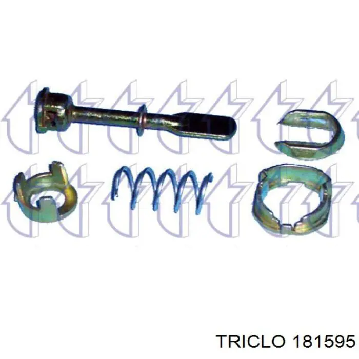 Личинка замка двери передней левой 181595 Triclo