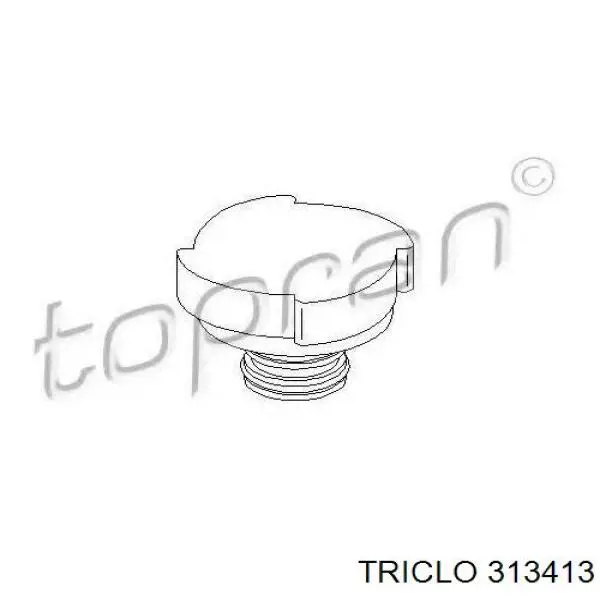 Купить 313413 Triclo Крышка радиатора