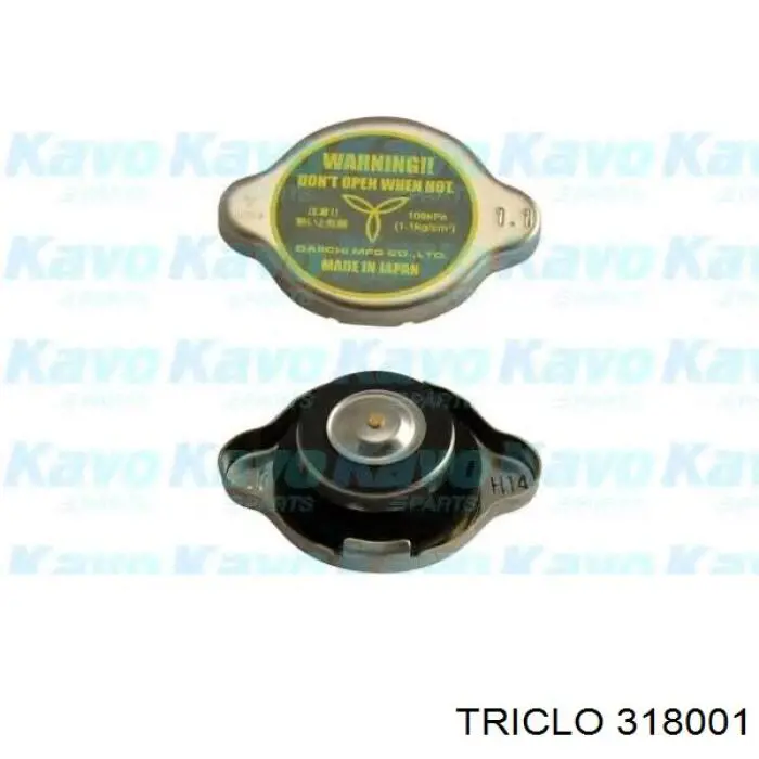 Крышка радиатора 318001 Triclo