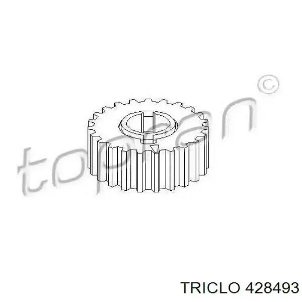 Шкив коленвала 428493 Triclo