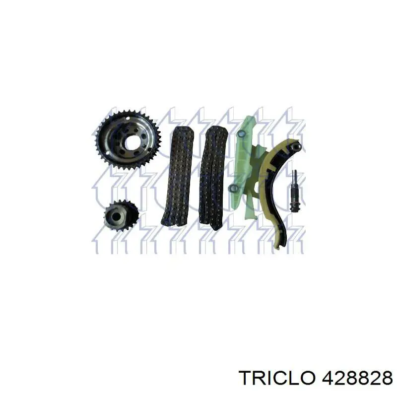 428828 Triclo комплект цепи грм