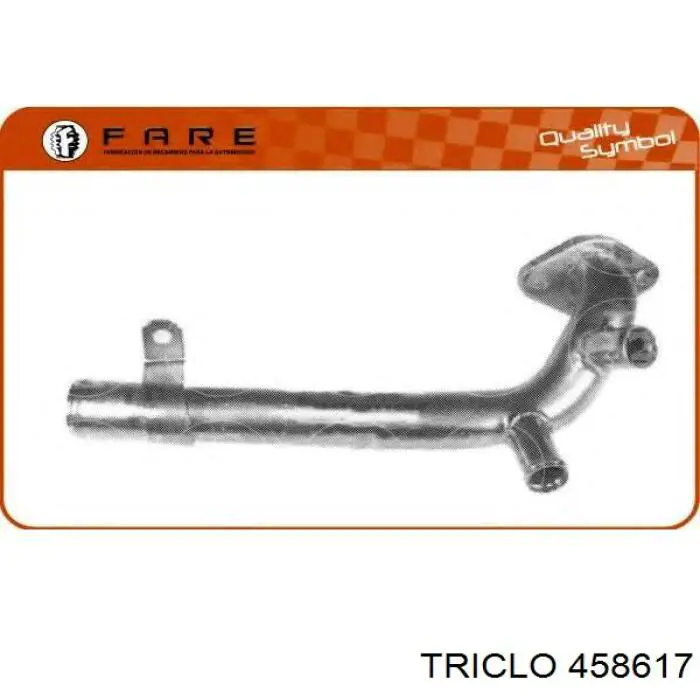 Шланг (патрубок) водяного насоса нагнетательный Triclo 458617 цена, от 20.06 USD