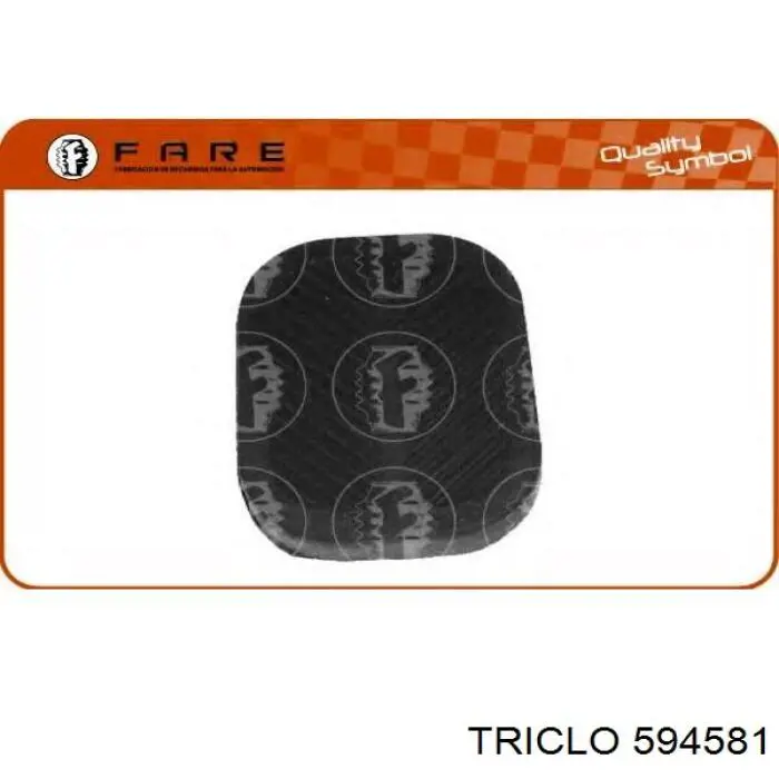 Накладка педали сцепления Triclo 594581 цена, от 0.84 USD
