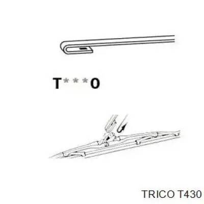 Щетка-дворник лобового стекла водительская MB415739 Mitsubishi