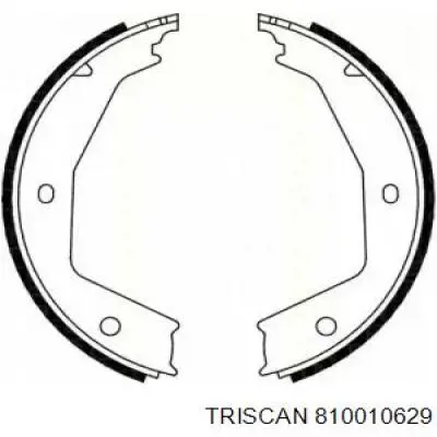 Колодки ручника 424167 Fiat/Alfa/Lancia