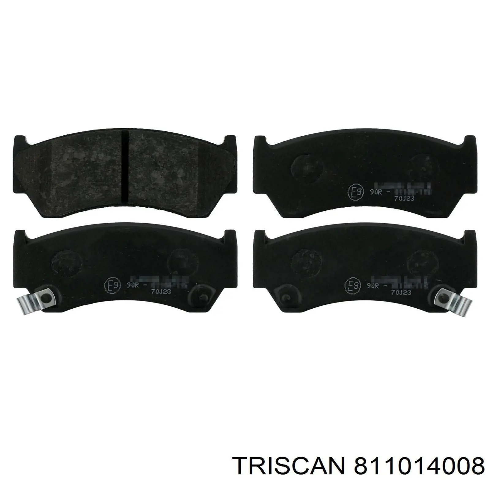 Передние тормозные колодки 4106001A00 Nissan