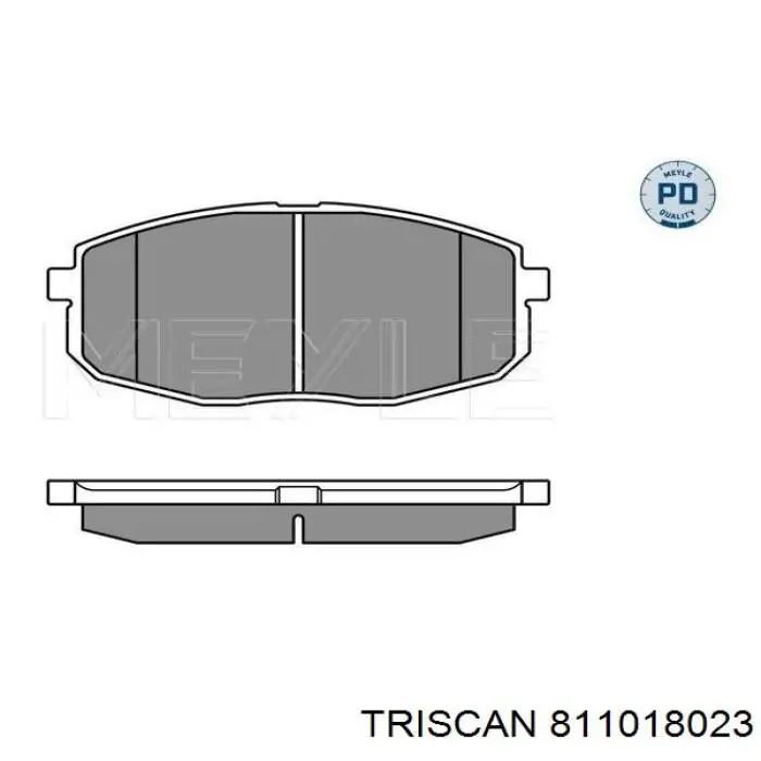 Тормозные колодки Aplus 71160BAAP