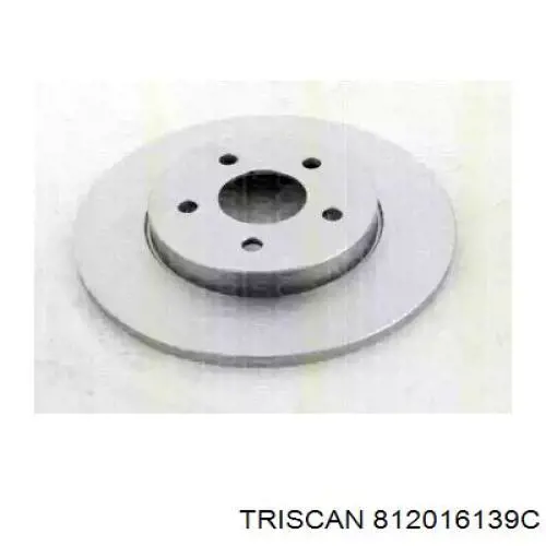 Тормозные диски 812016139C Triscan