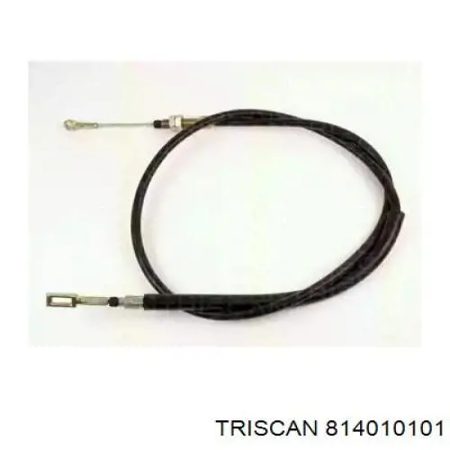 814010101 Triscan трос ручного тормоза передний