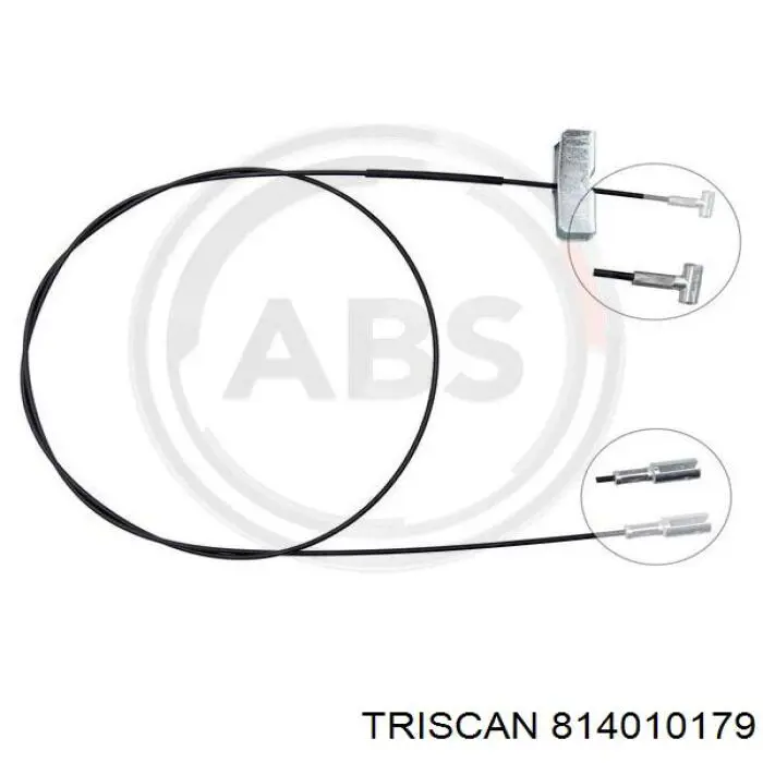 Cable de freno de mano intermedio 814010179 Triscan