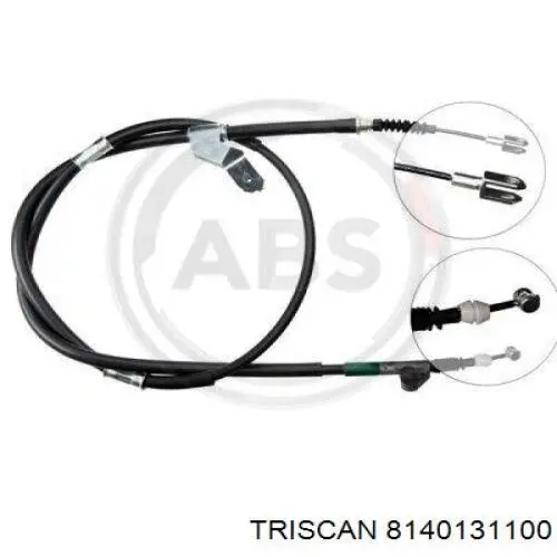 Трос ручника задний ABE C72038ABE