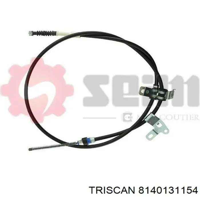 Купить 8140131154 Triscan Трос стояночного тормоза задний левый