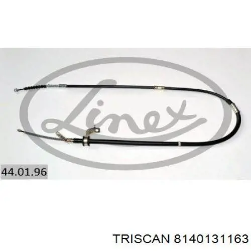 Трос ручного тормоза задний Triscan 8140131163 цена, от 19.89 USD