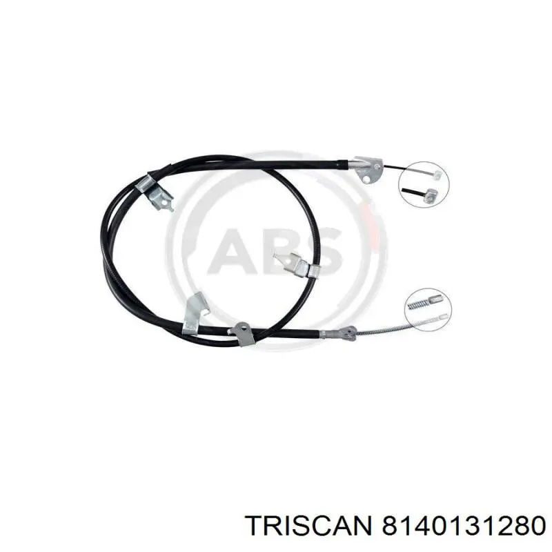 Трос ручника 8140131280 Triscan