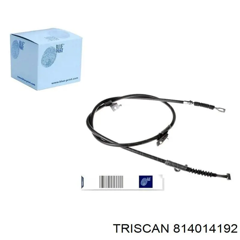 Задний правый трос ручника 814014192 Triscan