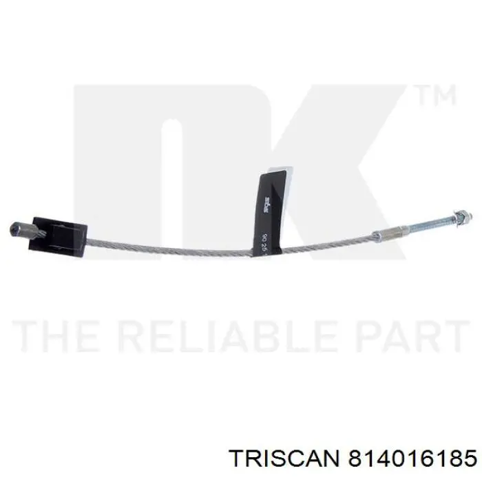 Cable de freno de mano delantero 814016185 Triscan