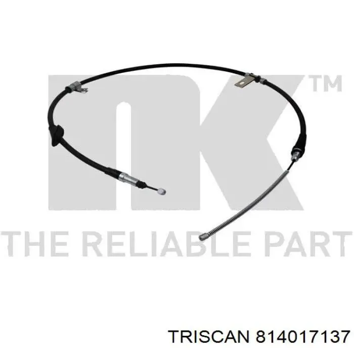 Купить 814017137 Triscan Задний правый трос ручника