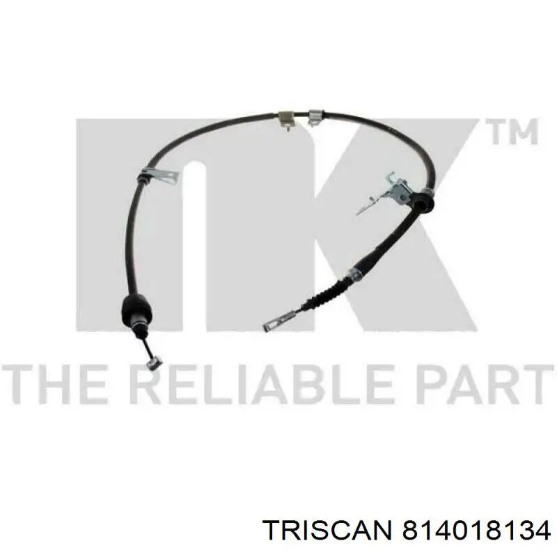Трос стояночного тормоза задний правый Triscan 814018134 цена, от 17.72 USD