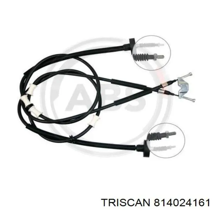 Задний трос ручника Triscan 814024161 цена, от 28.17 USD