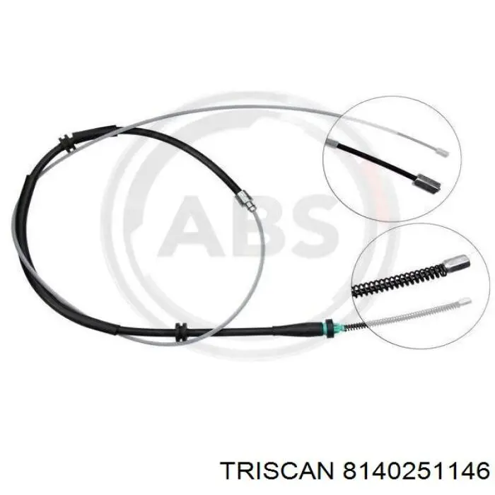 Задний трос ручника Swag 33101933 цена, от 14.64 USD
