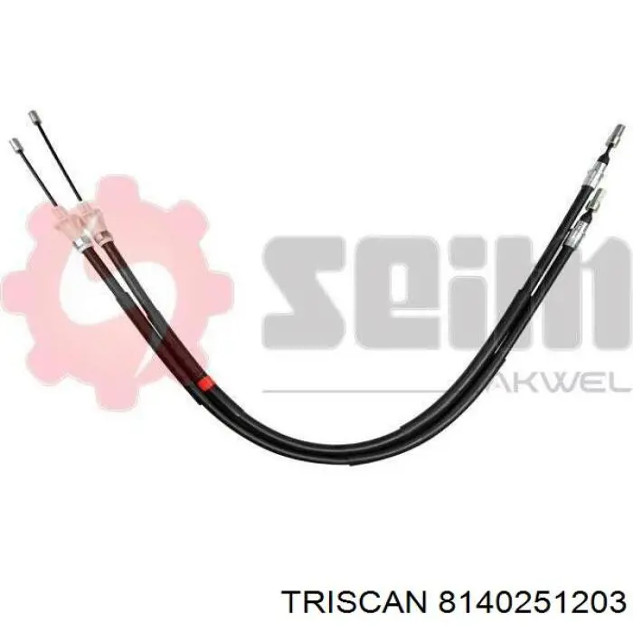 Задний трос ручника 76018 AIC
