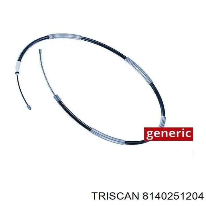 Трос ручного тормоза передний Triscan 8140251204 цена, от 11.30 USD