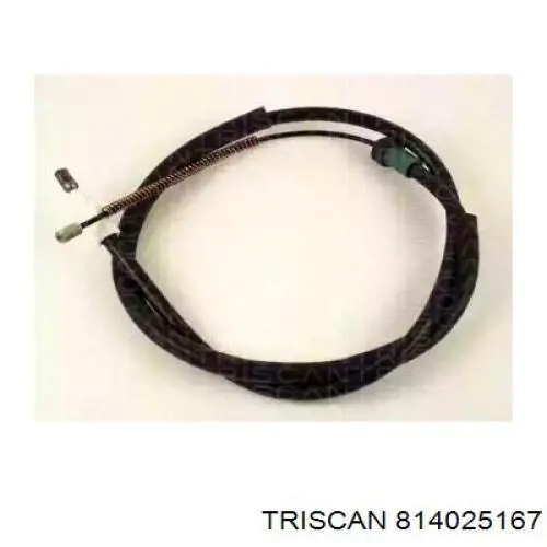 814025167 Triscan трос ручного тормоза задний левый