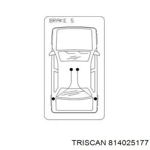 Трос ручного тормоза задний GP GP26300 цена, от 7.60 USD