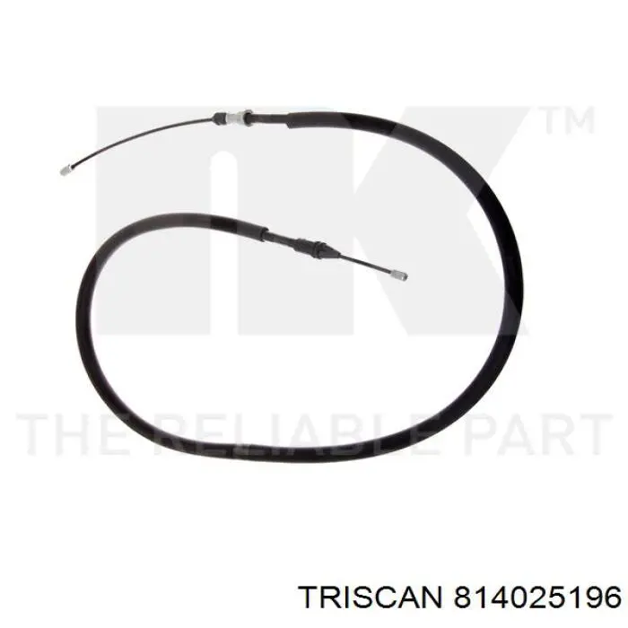 Cable de freno de mano trasero derecho 814025196 Triscan