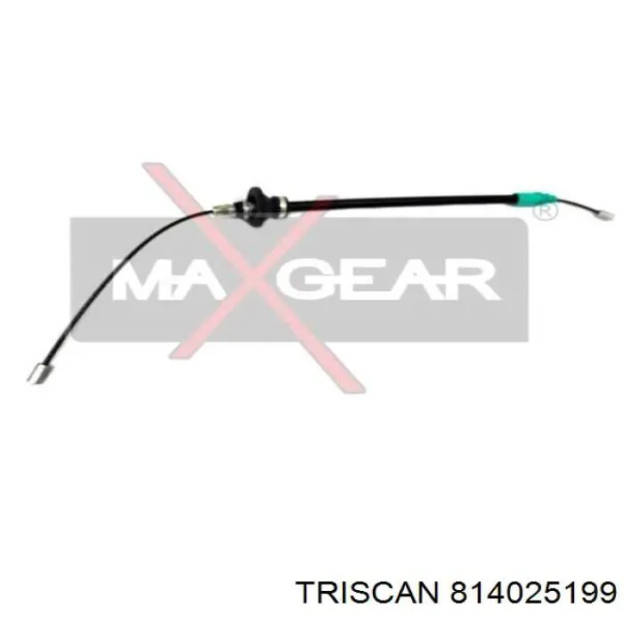 Cable de freno de mano delantero 814025199 Triscan