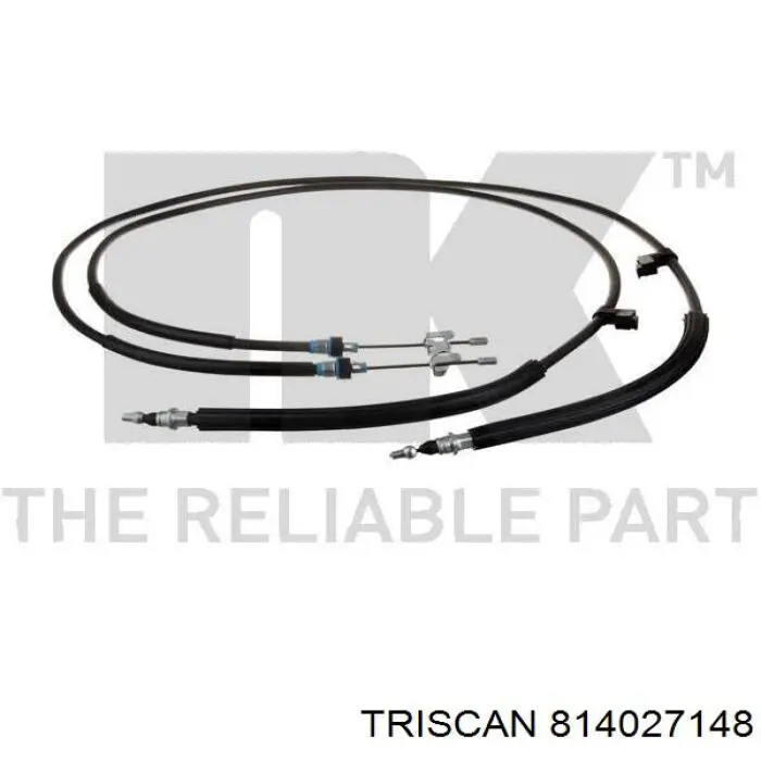 Задний трос ручника 814027148 Triscan