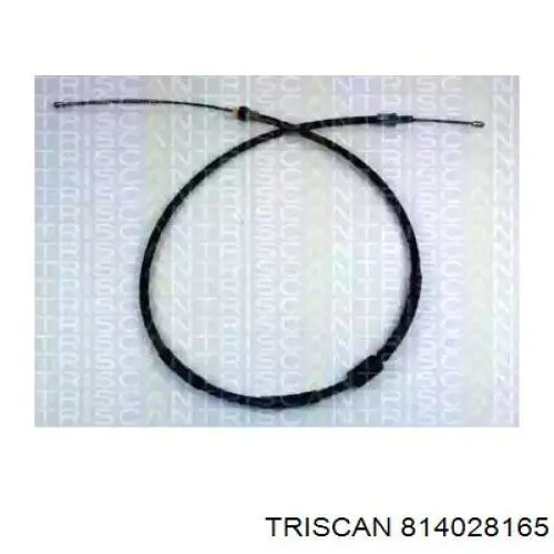 814028165 Triscan трос ручного тормоза задний левый
