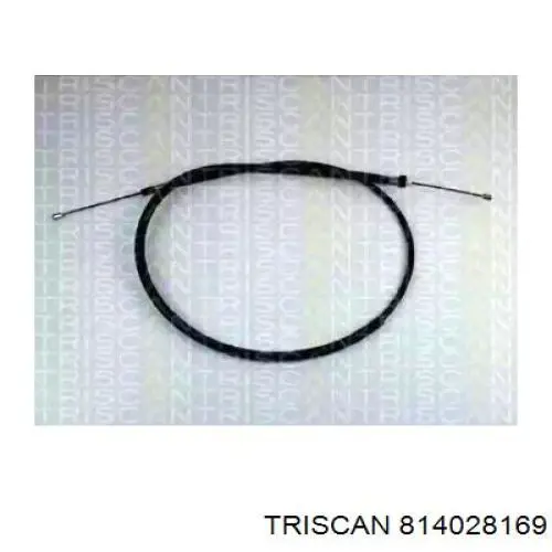 Задний трос ручника 80345 Metalcaucho