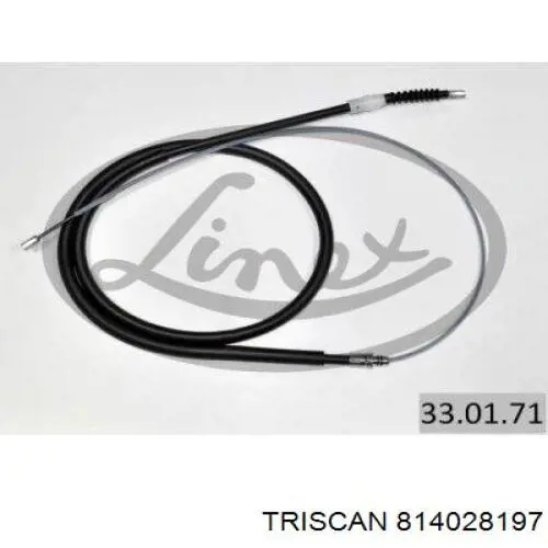 Задний трос ручника Cofle 92106046 цена, от 19.18 USD