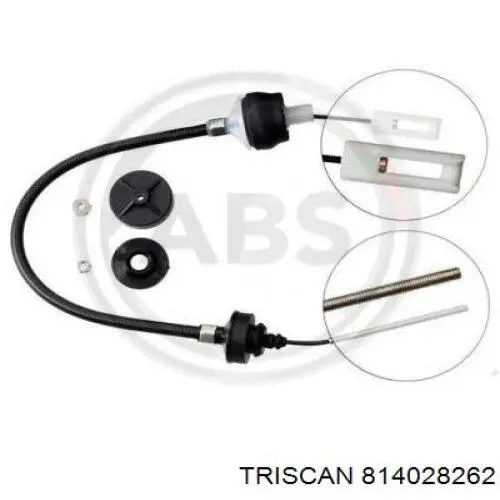 Тросик сцепления Triscan 814028262A