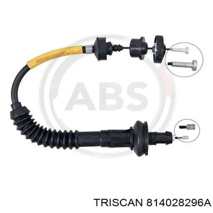 Купить 814028296A Triscan Трос сцепления