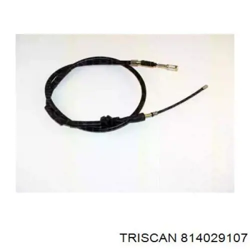 814029107 Triscan трос ручного тормоза задний левый