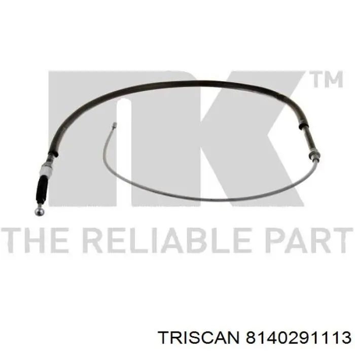 Задний трос ручника Triscan 8140291113 цена, от 8.04 USD