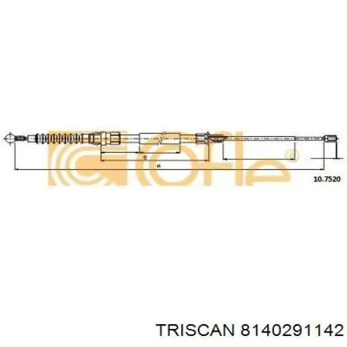 Купить 115122 Hans Pries (Topran) Тормоз стояночный