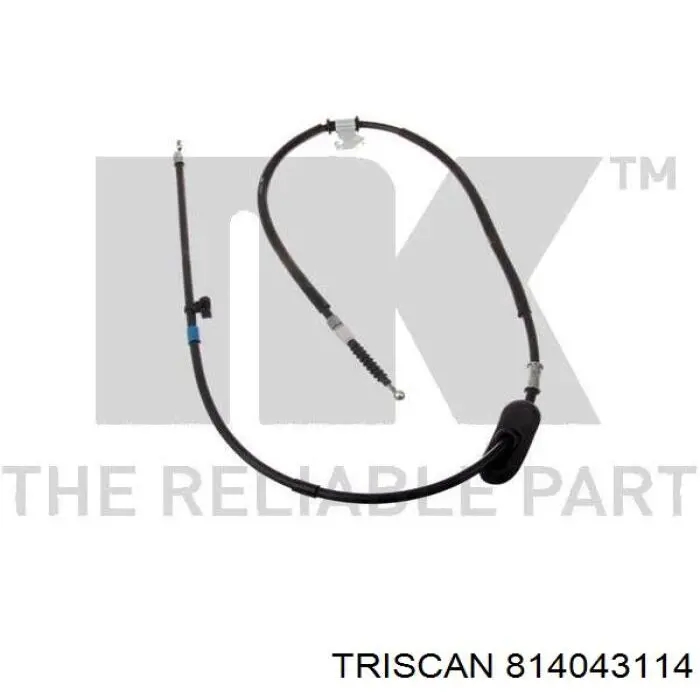 Трос ручного тормоза задний Triscan 814043114 цена, от 16.82 USD