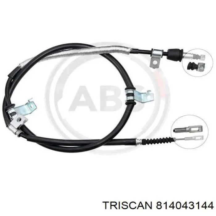 Купить 814043144 Triscan Задний правый трос ручника