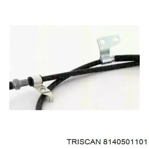 UJ2044150E Mazda Трос стояночного тормоза передний
