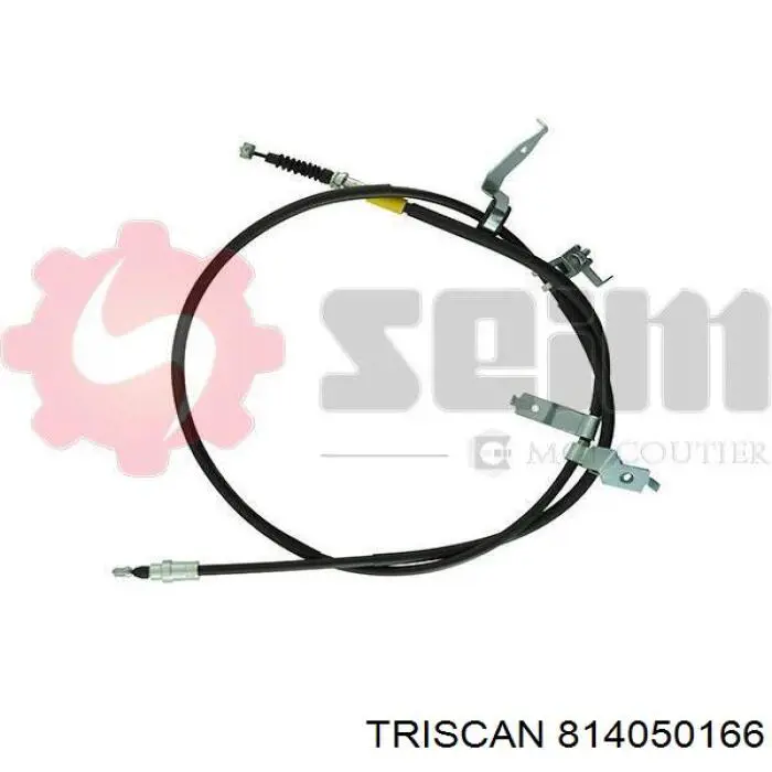 Cable de freno de mano trasero derecho 814050166 Triscan