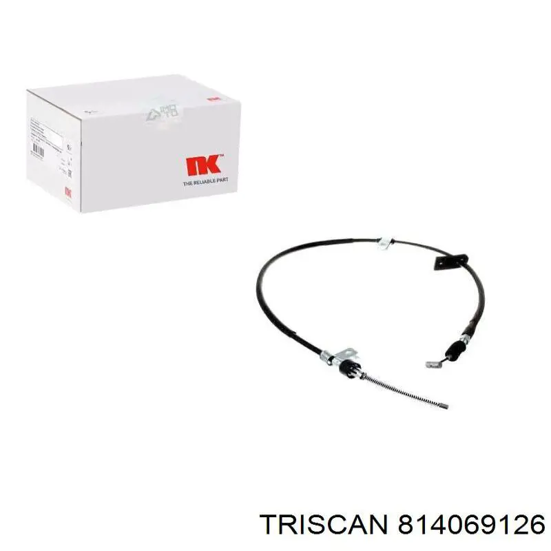 Трос ручного тормоза задний ABE C78002ABE цена, от 30.45 USD