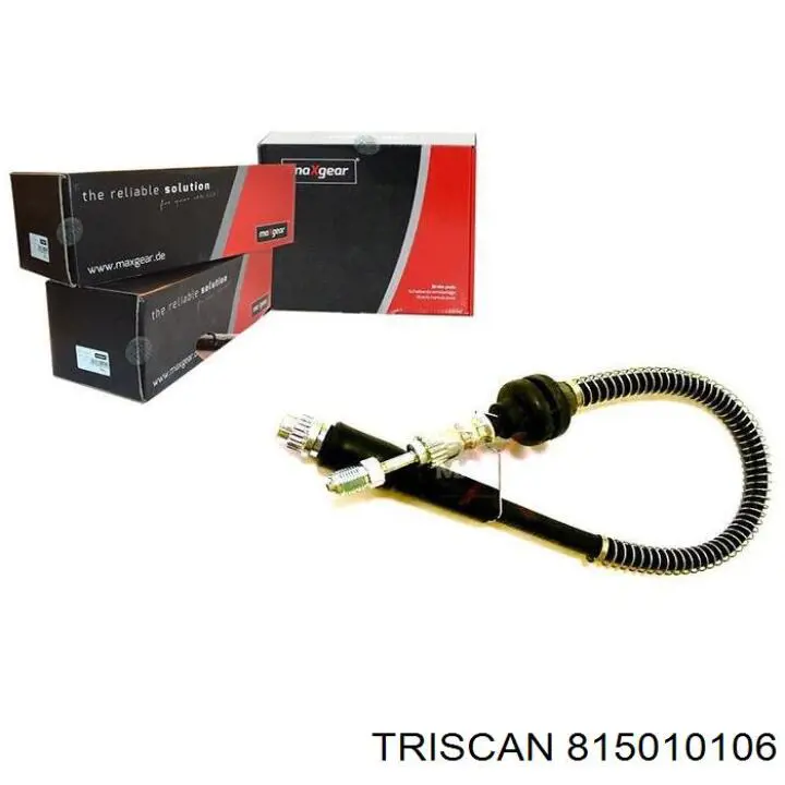 Шланг тормозной передний Triscan 815010106