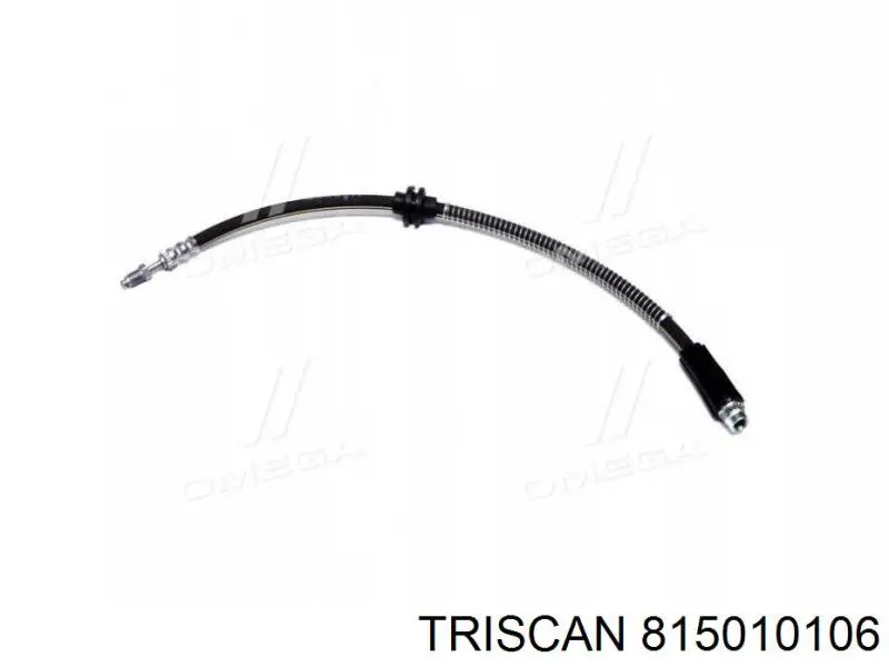 815010106 Triscan Гибкая тормозная трубка передняя