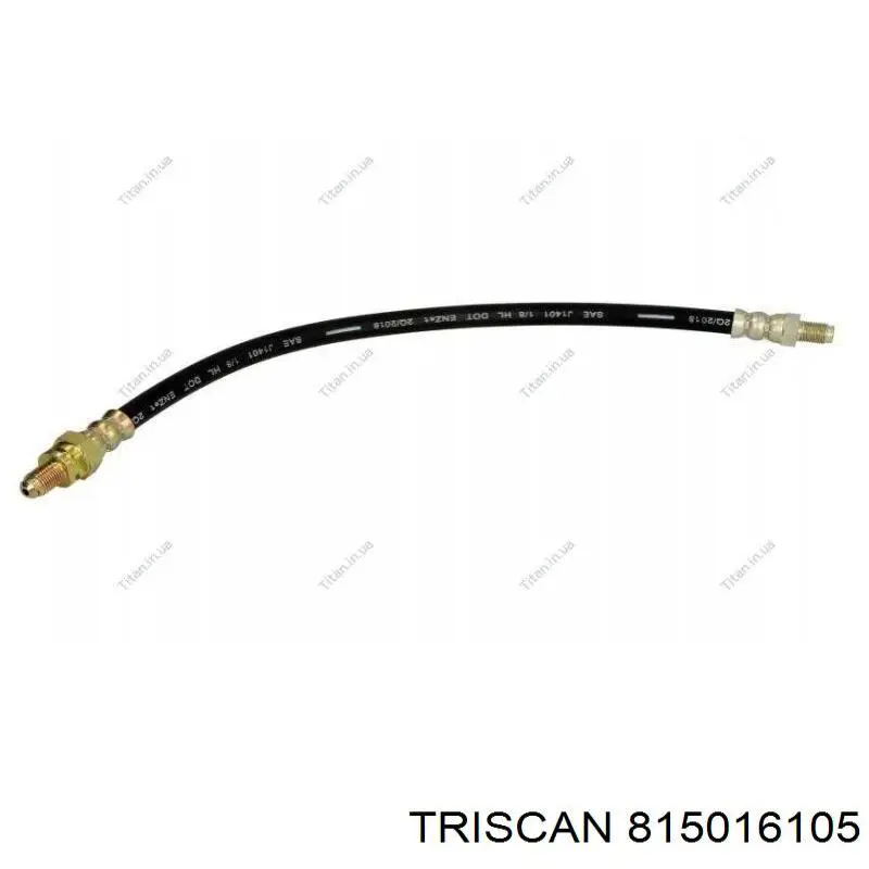 Шланг тормозной передний BS6134 DP Group