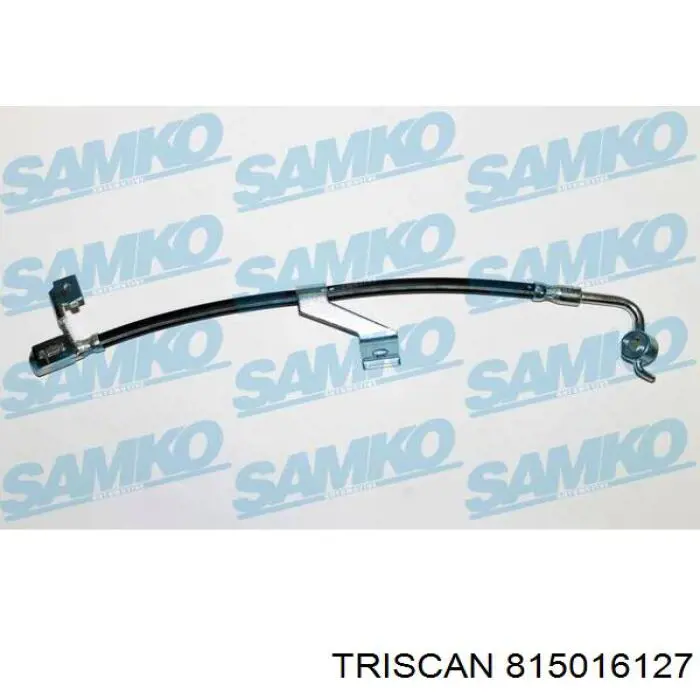 Tubo flexible de frenos delantero derecho 815016127 Triscan